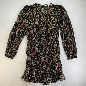 Veronica Beard Robin Sheer Dress Size 6  MSRP $650 - flaw‎ on sleeve button hole